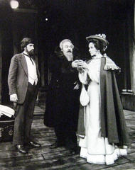Production Photograph Featuring Paul Benedict, Kim Hunter and William Roerick (The Cherry Orchard) 