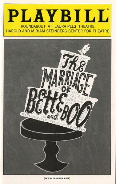 Playbill (Marriage of Bette and Boo) (2010.350.3)