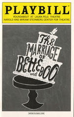 Playbill (Marriage of Bette and Boo)