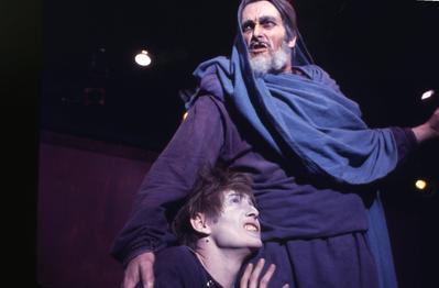 Production Photograph Featuring Sterling James (with unidentified actor) (King Lear, 1968)  (2011.200.639)