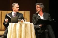 Production Photograph Featuring Ron Rifkin and John Glover (The Paris Letter) 