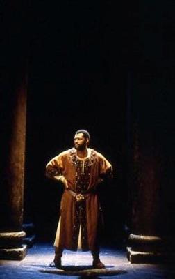 Production Photograph Featuring Laurence Fishburne (The Lion in Winter)  (2011.200.646)