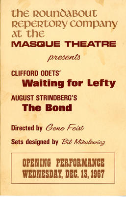 Playbill (Waiting For Lefty) (2010.350.8)