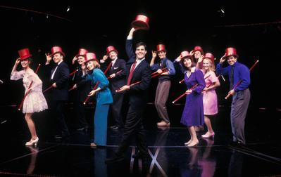 Production Photograph Featuring James Clow with Cast (Company)  (2011.200.565)