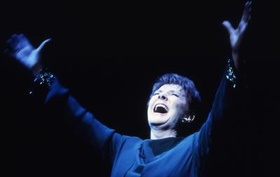 Production Photograph Featuring Polly Bergen (Follies)  (2011.200.479)