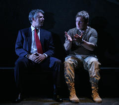 Production Photograph Featuring Michael Warner and Michael Hayden (The Language of Trees) 
