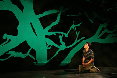 Production Photograph Featuring Gio Perez (The Language of Trees)  (2011.200.1115)