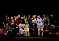 Production Photograph Featuring Cast and Crew (The Glass Menagerie, 2010) 