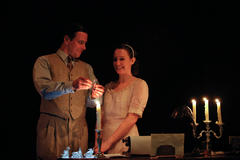 Production Photograph Featuring Michael Mosley and Keira Keeley (The Glass Menagerie, 2010) 
