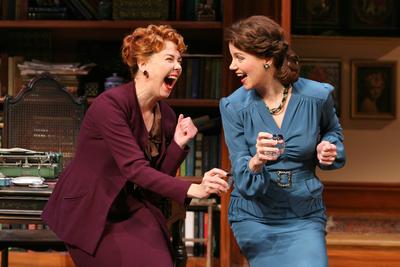 Production Photograph Featuring Harriet Harris and Margaret Colin (Old Acquaintance)  (2011.200.1168)