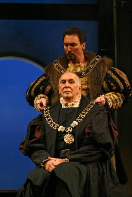 Production Photograph Featuring Frank Langella with Patrick Page (A Man For All Seasons, 2008) (2011.200.687)