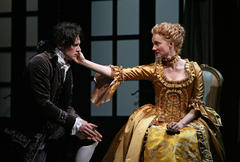 Production Photograph Featuring Benjamin Walker and Laura Linney (The Liaisons Dangereuses)