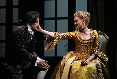 Production Photograph Featuring Benjamin Walker and Laura Linney (The Liaisons Dangereuses) (2011.200.1129)