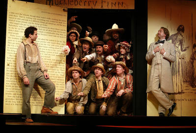 Production Photograph Featuring Tyrone Giordano, Daniel Jenkins and Company (Big River)  (2011.200.235)