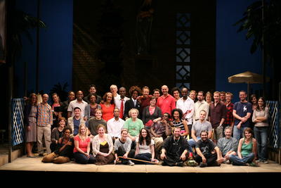 Production Photograph Featuring Cast and Crew (The Overwhelming)  (2011.200.1206)