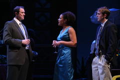 Production Photograph Featuring Boris McGiver, Linda Powell and Michael Stahl-David (The Overwhelming) 