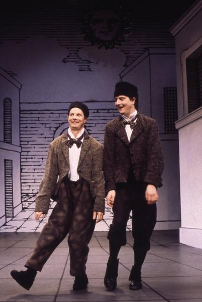 Production Photograph Featuring Bill Irwin and Christopher Evan Welch (Scapin)  (2011.200.875)