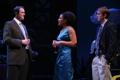 Production Photograph Featuring Boris McGiver, Linda Powell and Michael Stahl-David (The Overwhelming)  (2011.200.1196)