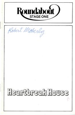 Playbill (Heartbreak House, 1980) (2010.350.30)