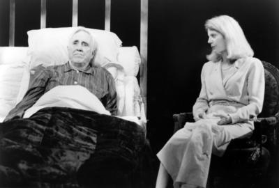 Production Photograph Featuring Jason Robards and Blythe Danner (Moonlight)  (2011.200.771)