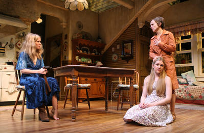 Production Photograph Featuring Sarah Paulson, Jennifer Dundas and Lily Rabe (Crimes of the Heart)  (2011.200.196)