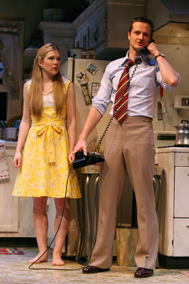 Production Photograph Featuring Lily Rabe and Chandler Williams (Crimes of the Heart) (2011.200.316)