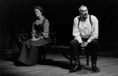 Production Photograph Featuring Gail Strickland and Frank Langella (The Father, 1996) 