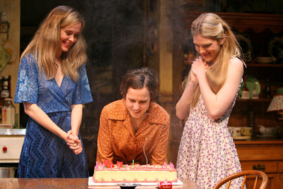 Production Photograph Featuring Sarah Paulson, Jennifer Dundas and Lily Rabe (Crimes of the Heart)  (2011.200.195)