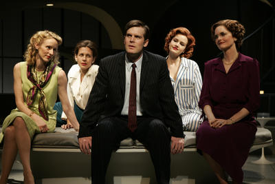 Production Photograph featuring Vivienne Benesch, Jessica Hecht, Peter Krause, Carla Gugino and Candy Buckley (After the Fall) (2011.200.193)