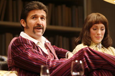 Production Photograph Featuring Jonathan Cake and Samantha Soule (The Philanthropist) (2011.200.1253)