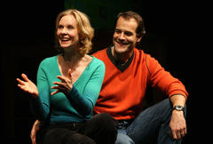 Production Photograph Featuring Cynthia Nixon and Josh Stamberg (Distracted)