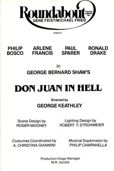 Playbill (Don Juan in Hell) (2010.350.29)