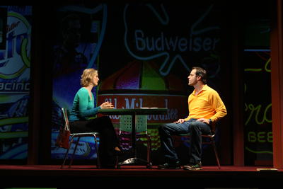 Production Photograph Featuring Cynthia Nixon and Josh Stamberg (Distracted)  (2011.200.1040)
