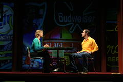 Production Photograph Featuring Cynthia Nixon and Josh Stamberg (Distracted) 