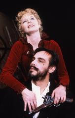 Production Photograph Featuring Susannah York and Paul Shenar (Hedda Gabler, 1981) 
