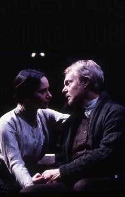 Production Photograph Featuring Amy Ryan and Derek Jacobi (Uncle Vanya, 2000)  (2011.200.530)