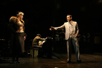 Production Photograph Featuring Martha Plimpton and Matthew Risch (Pal Joey)  (2011.200.1226)