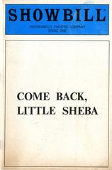 Playbill (Come Back, Little Sheba)
