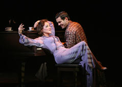 Production Photograph Featuring Stockard Channing and Matthew Risch (Pal Joey)