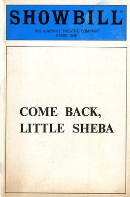 Playbill (Come Back, Little Sheba) (2010.350.43)