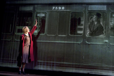 Production Photograph Featuring Hannah Yelland (Brief Encounter)  (2011.200.247)