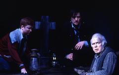 Production Photograph Featuring Christopher Carley, Christopher Evan Welch and Kevin Tighe (A Skull in Connemara) 