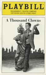 Playbill (A Thousand Clowns)