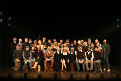 Production Photograph Featuring Cast and Crew (The 39 Steps) (2011.200.360)