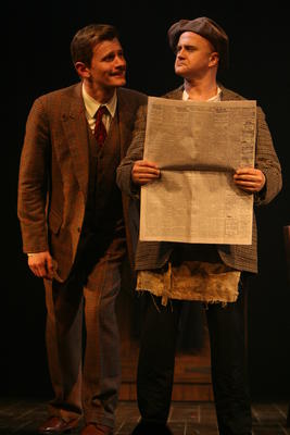 Production Photograph Featuring Charles Edwards and Cliff Saunders (The 39 Steps) (2011.200.356)