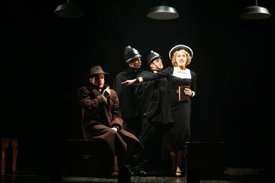 Production Photograph Featuring Charles Edwards (The 39 Steps) (2011.200.359)