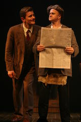 Production Photograph Featuring Charles Edwards and Cliff Saunders (The 39 Steps)