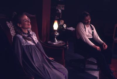 Production Photograph Featuring Elizabeth Owens and Sterling Jensen (The Father, 1966) (2011.200.577)