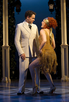 Production Photograph Featuring Mara Davi and Julian Ovenden (Death Takes A Holiday) (2011.200.402)
