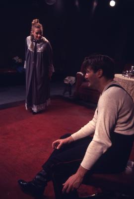 Production Photograph Featuring Elizabeth Owens and Sterling Jensen (The Father, 1966) (2011.200.576)